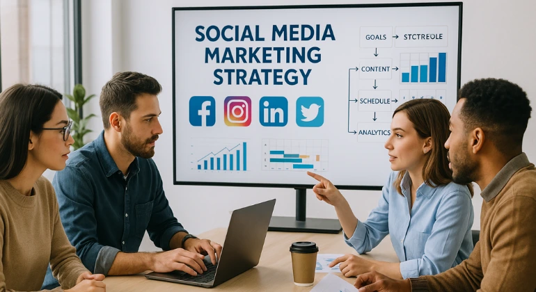 Social Media Marketing Strategy - Tips, Calendar & Content Strategy for Success
